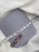 Термоаппликация "BLITZ" Термозаплатка "квадрат" №2 8х8 см 2-02-20 плащевка св.серый