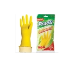 Перчатки резиновые латекс с х/б напыл. PACLAN Practi Universal L (большой)