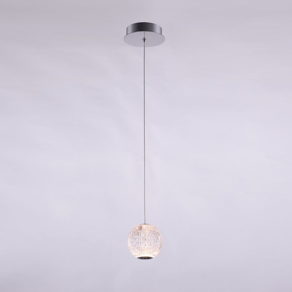 Подвесной светильник MD20001012-1A chrome