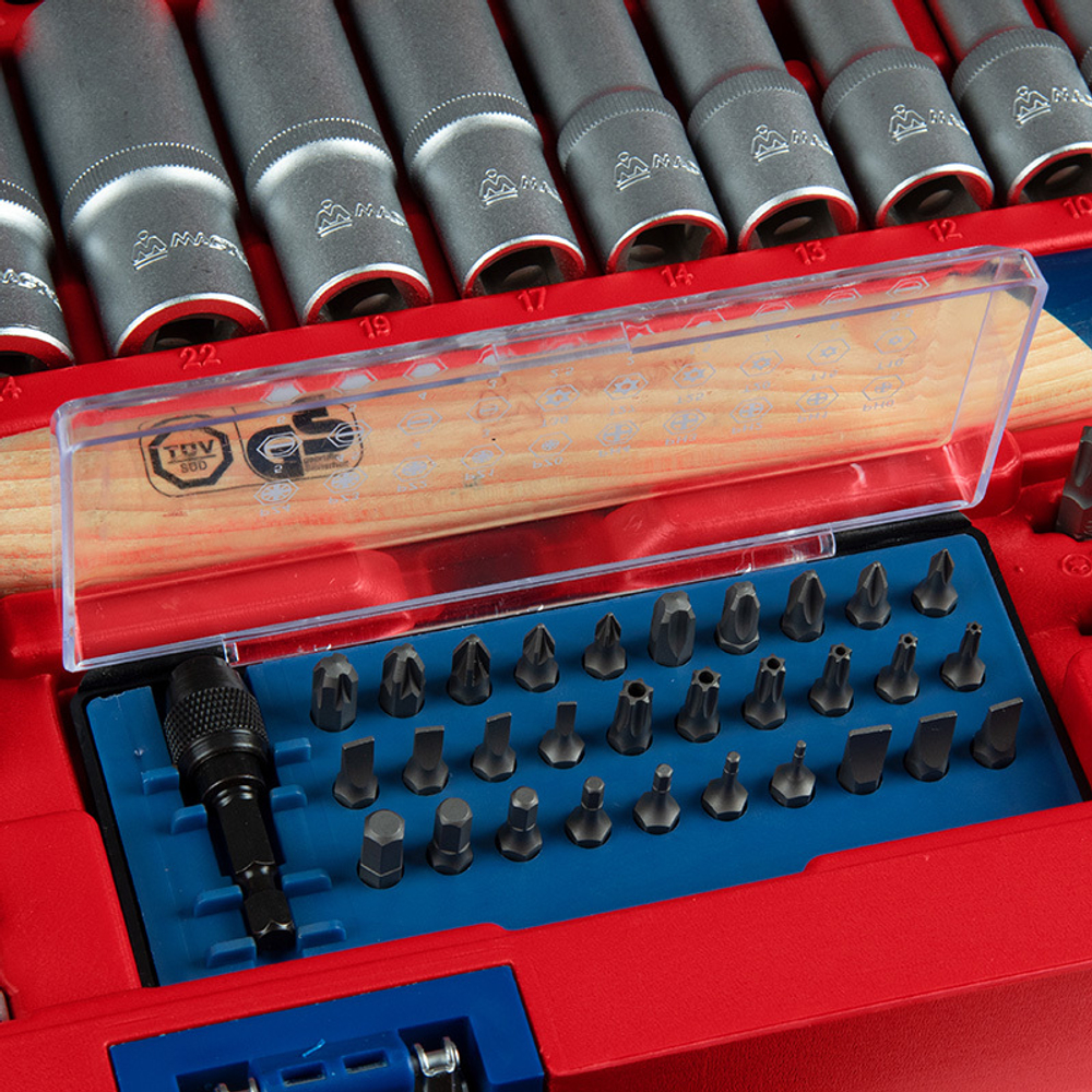 МАСТАК (01-192C) Набор инструментов универсальный, 192 предмета