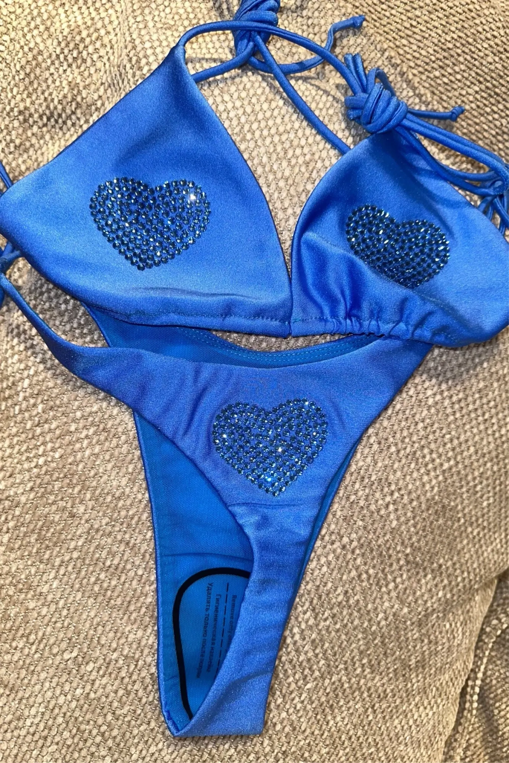 Купальник LOVE blue