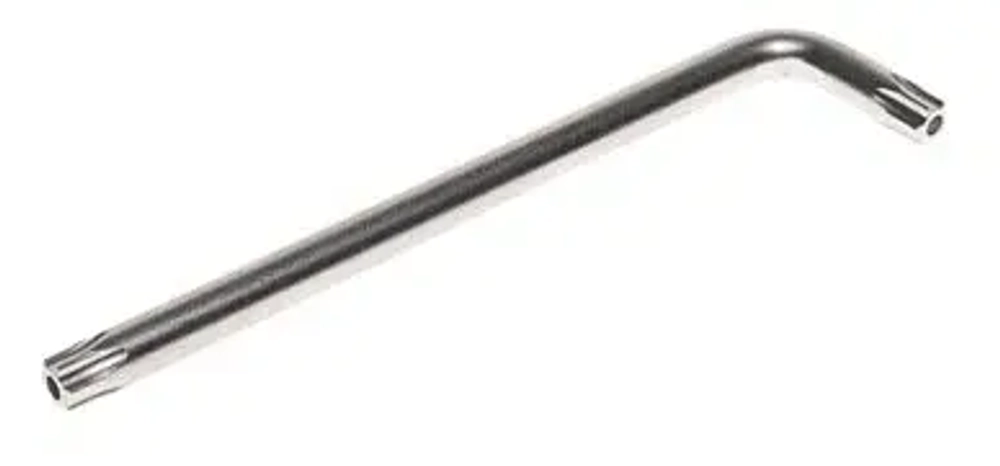 Ключ TORX T30H RF-76730XL: Г-образный экстра длинный с отверстием ROCKFORCE