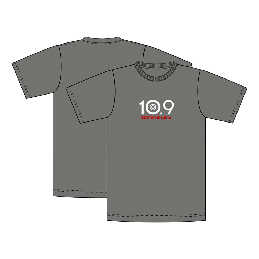 Футболка 10.9 меланж