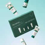 Travel-набор средств с экстрактом сосны Round Lab Pine Calming Cica Trial Kit