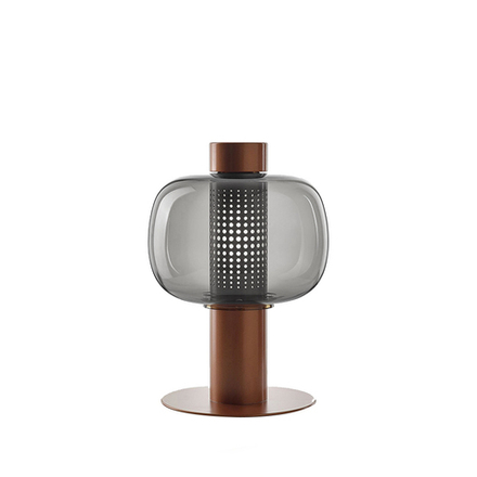 Table design lamp  Bonbori by Brokis (Smoky/Brown)