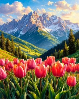 Картина по номерам 