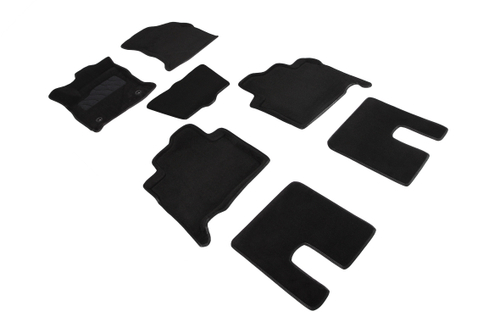 3D коврики для Toyota Fortuner II 2017-н.в., Seintex.89351