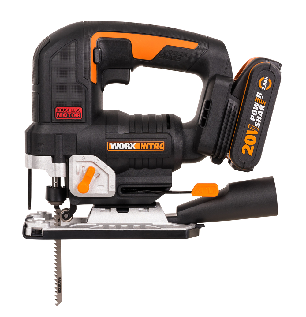 Лобзик аккумуляторный бесщёточный WORX W542