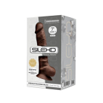 Фаллоимитатор SileXD Model 1 7 на присоске коричневый 17,6 см