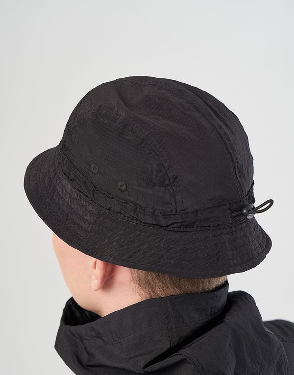 Панама We Don’t Care Ripstop Nylon Bucket Hat Black - фото 2