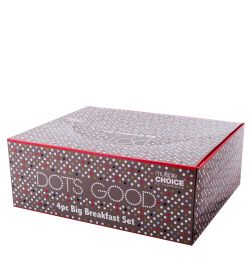 Topchoice TC-12 Набор посуды для завтрака «Конфетти» (Dots Good)