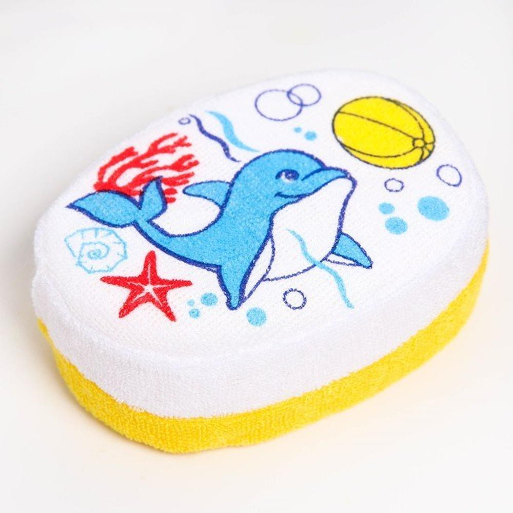 4534716 Детская мочалка, махровая