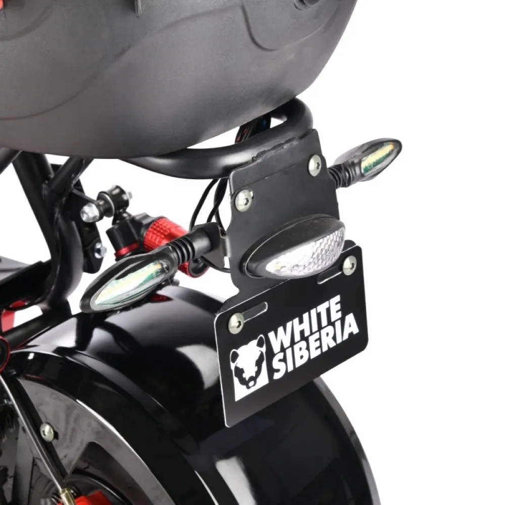 Электроскутер CityCoco WHITE SIBERIA MINI R 2.0 1200W (2022) BLACK