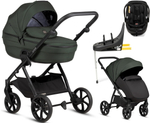 Детская коляска Tutis Uno 6 Plus Essential collection 4 в 1 с автокреслом Beno Black и базой 1602144 Pistaccio
