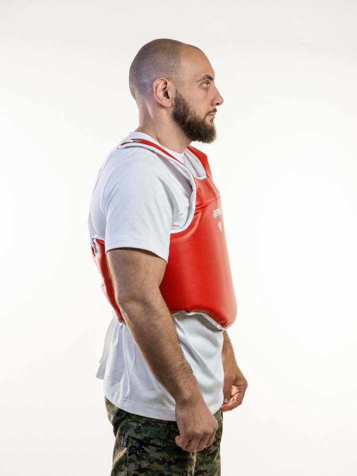 Жилет защитный Reyvel (красный)