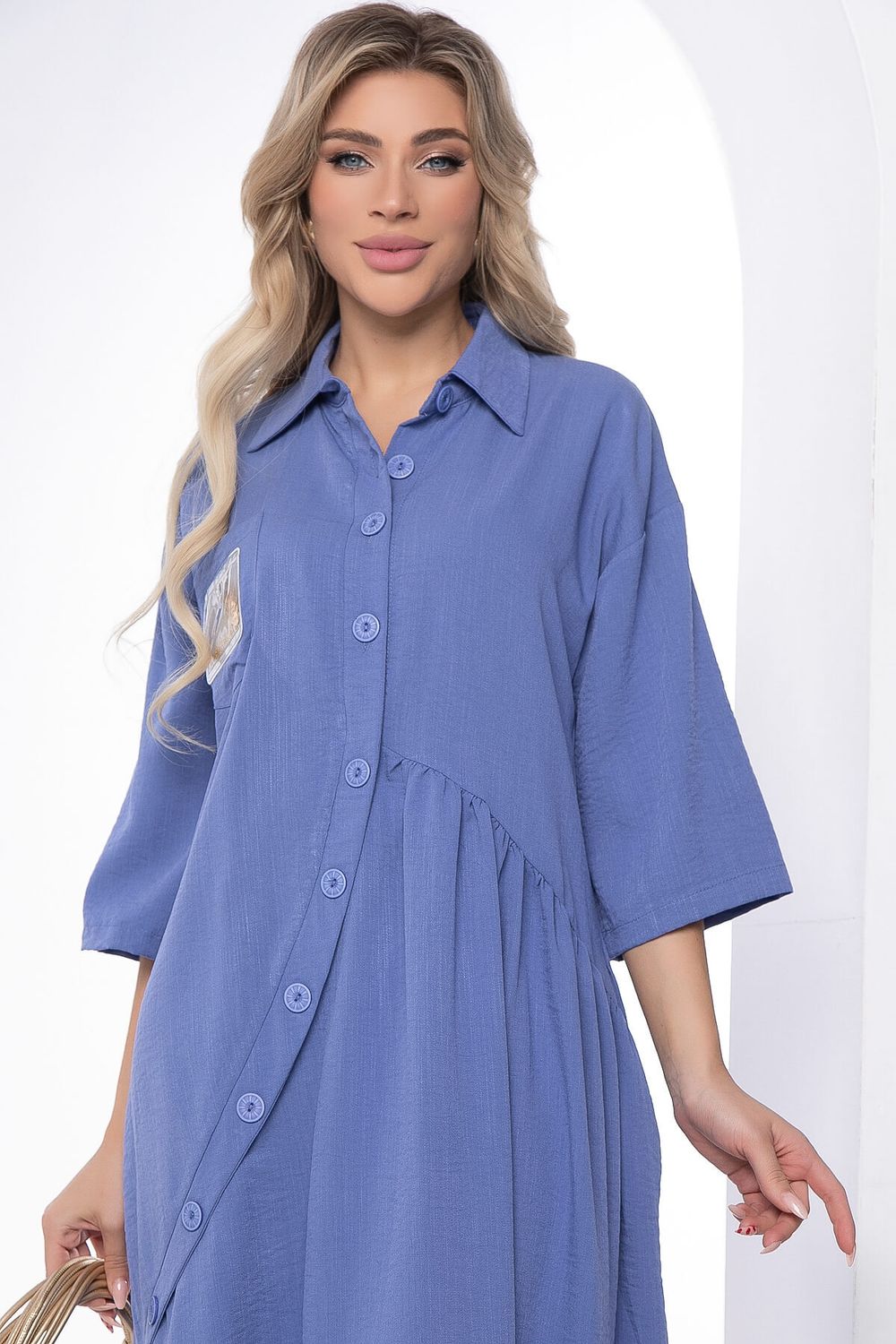 Платье "Индира" (джинс) П8535 LT Collection