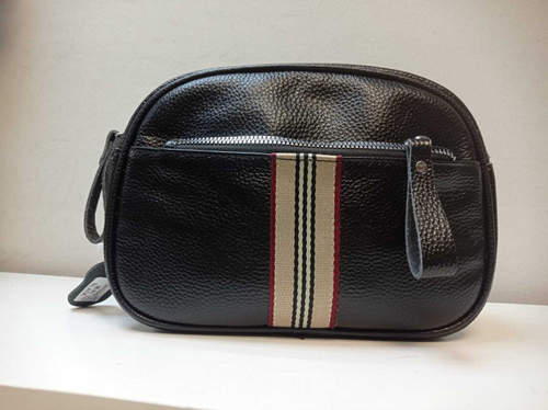 Сумка-кроссбоди с тканевой полосой