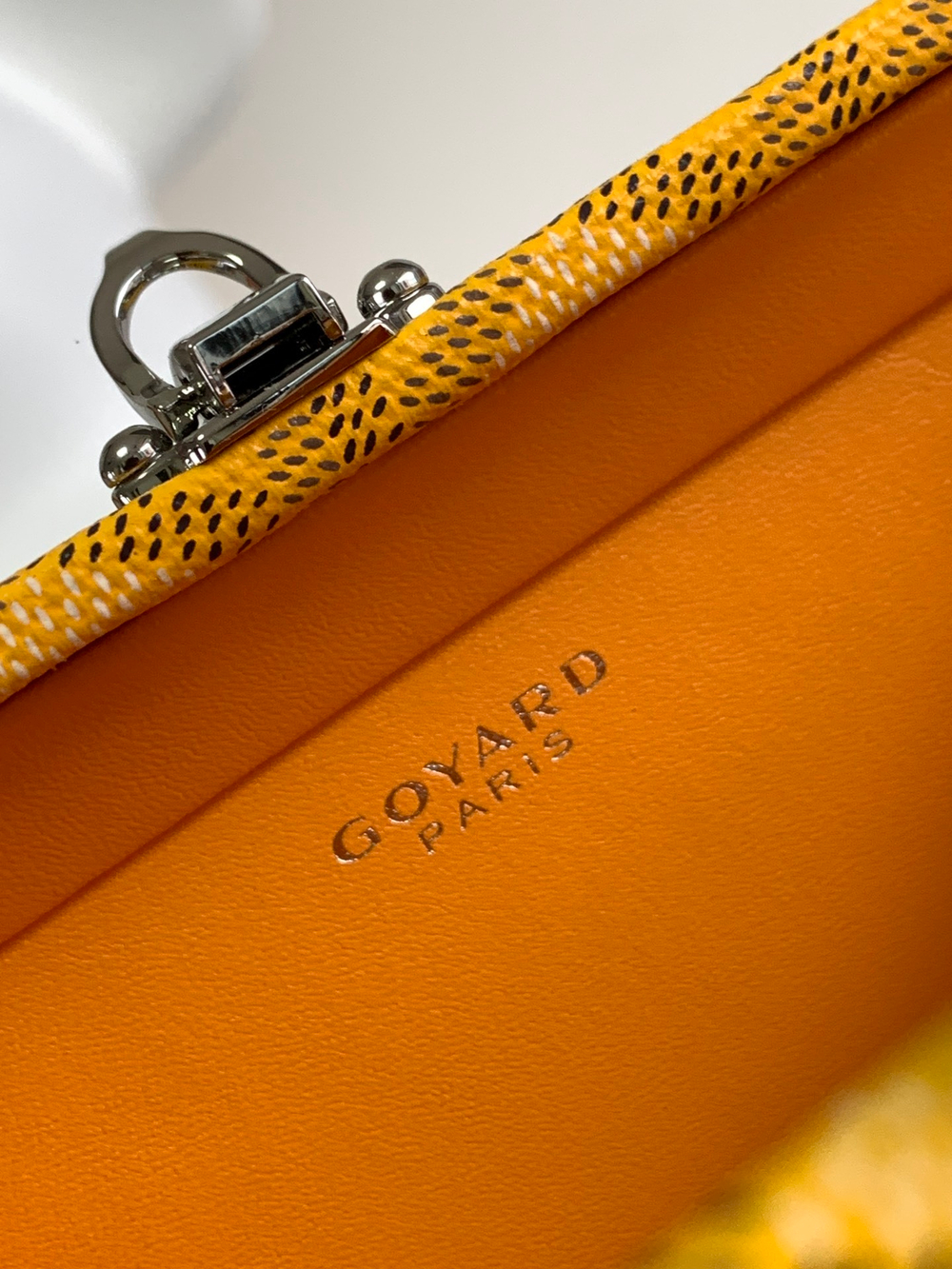 Goyard Minaudiere Trunk Bag
