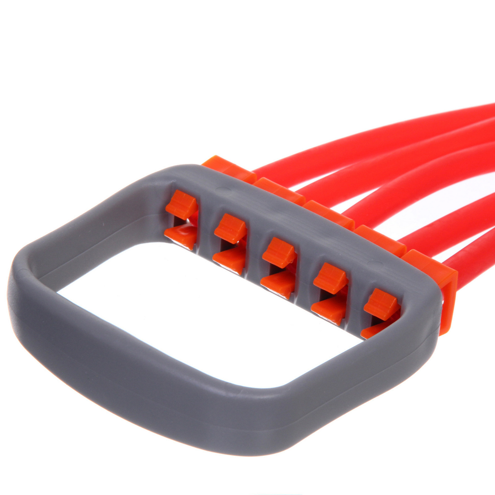 Эспандер универсальный с регулируемой нагрузкой Sportage, 11-55 кг, красный