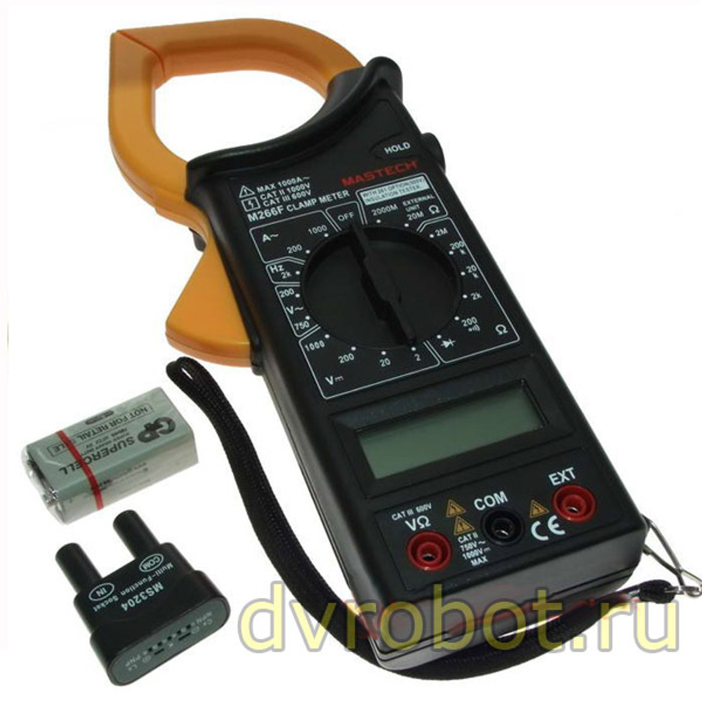 Клещи токоизмерительные MASTECH M266F, 1000 А