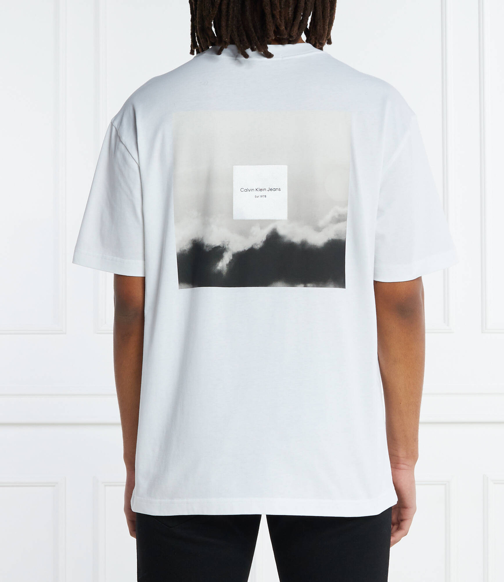 Футболка SERENITY BACK GRAPHIC CALVIN KLEIN JEANS - белый(J30J325931)