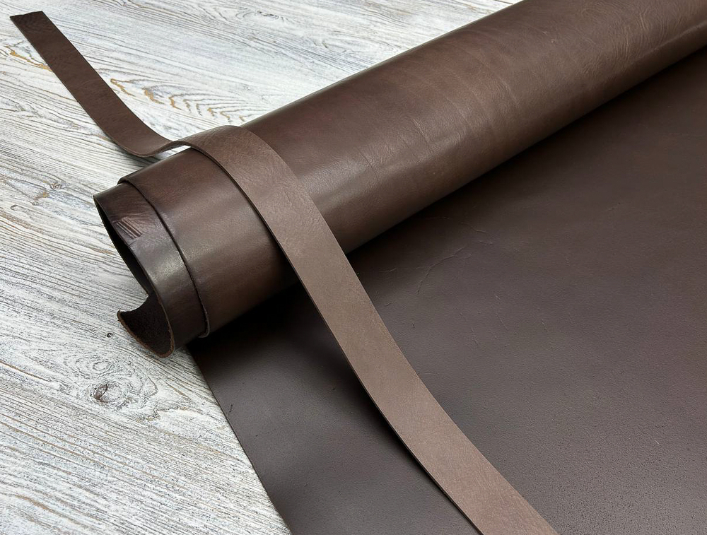 Миссури МС32 цв. Шоколад, толщ. 3,3-3,5 мм, ременная кожа