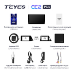 Teyes CC2 Plus 9" для Toyota C-HR 2016-2020