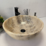Раковина из оникса Bowl Grey TinLip BO-63042 45*45*17 42