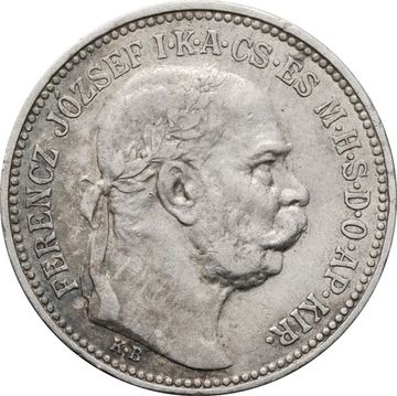 1 крона 1912 Венгрия