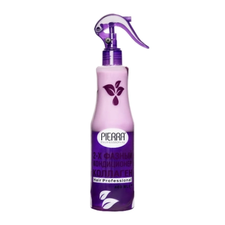 PIERRA 2-х фазный кондиционер для волос с коллагеном Collagen Conditioner , 400 мл