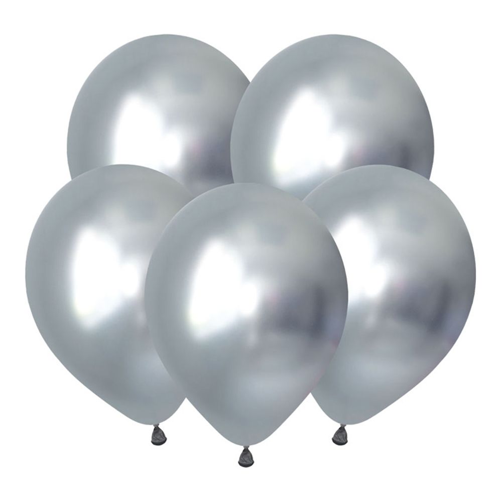 DB 5&quot; Зеркальные шары Серебро / Luster Silver / 50 шт.