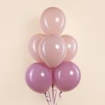 Шар 12" Розовый туман, пастель ретро шаринг