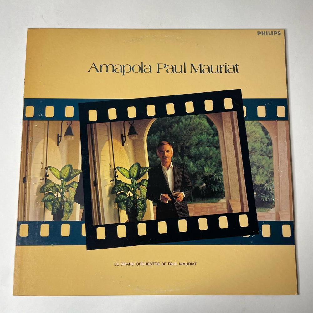 Винтажная виниловая пластинка LP Paul Mauriat Поль Мориа Amapola (Japan 1984) (No Obi)