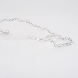 ULD-B2005-048-DTA PINK IP20 Бахрома светодиодная. 2м. 48 светодиодов. Розовый свет. Провод прозрачный. ТМ Uniel