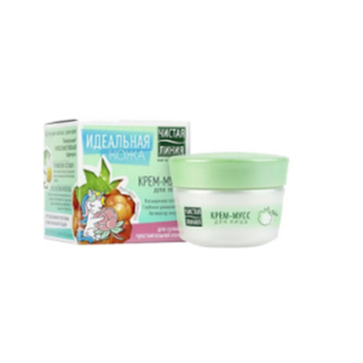 Крем для лица ЧИСТАЯ ЛИНИЯ Идеальная кожа 45мл
