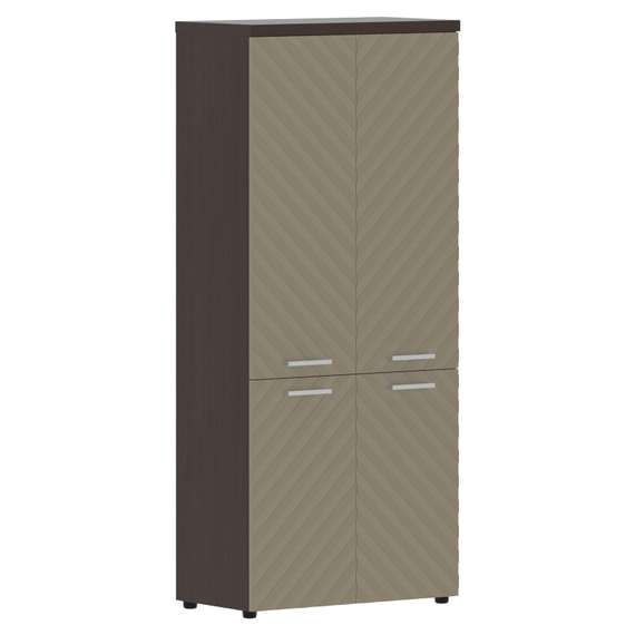 Шкаф со средними и малыми дверьми TLHC 85.3  856х450х1968 TORR LUX