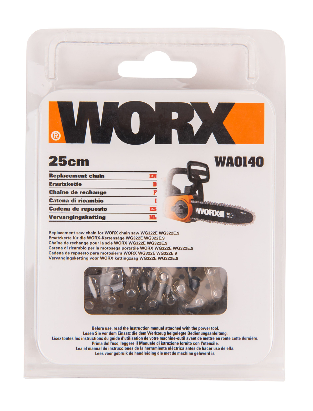 Цепь пильная WORX WA0140