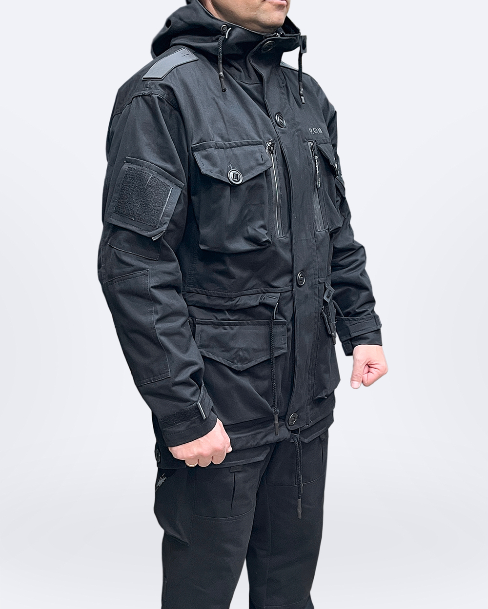 Костюм Горка 7 Чёрный летний Пич Софт Ультра (Пилигрим, Беларусь)