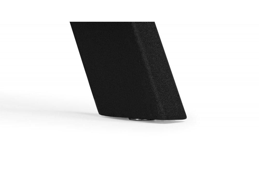 Стол деревянный Woodville Курт 90, 130 дуб крафт золотой, черный матовый, ножки черные