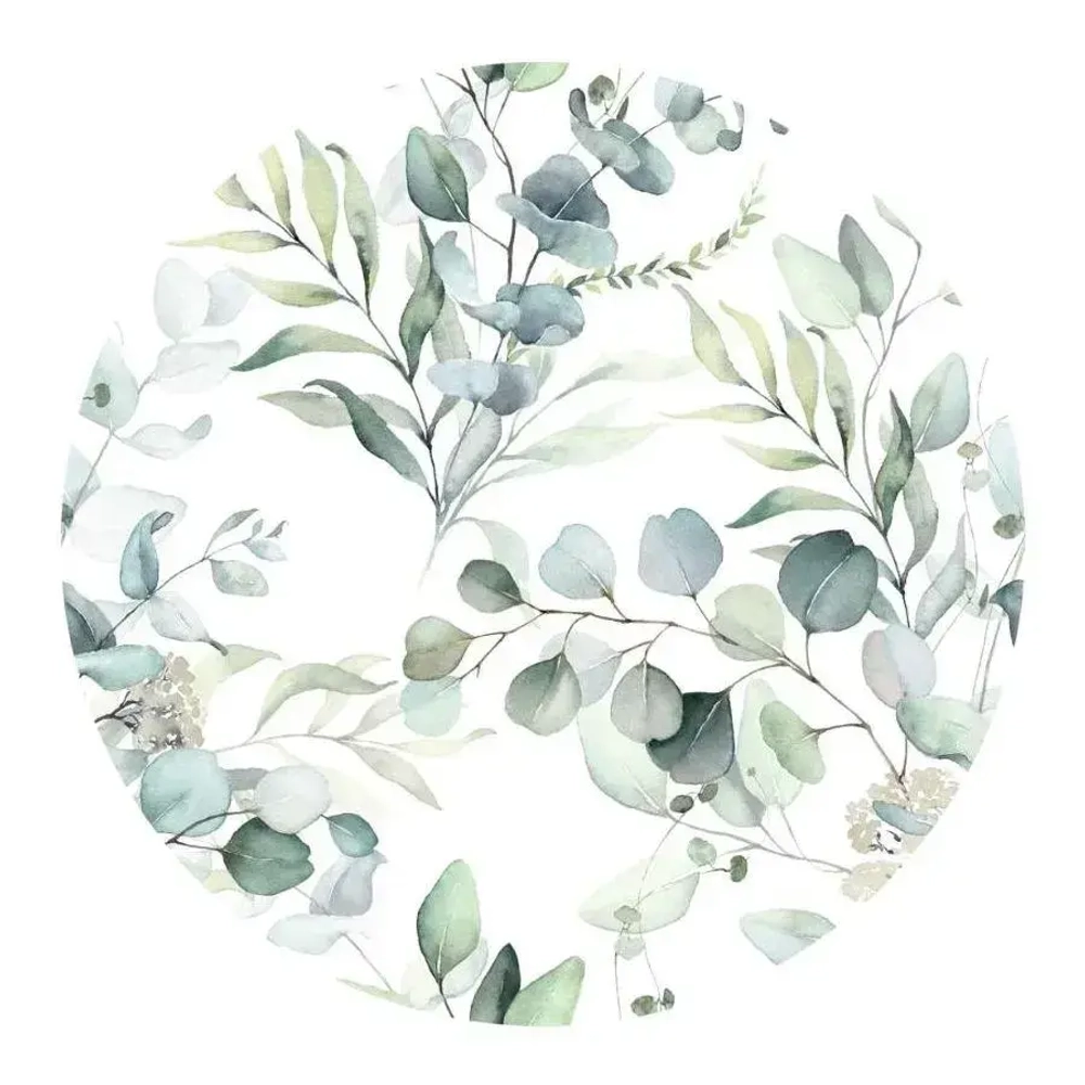 Салфетка сервировочная круглая 36 см Акварель (комплект 10 шт)