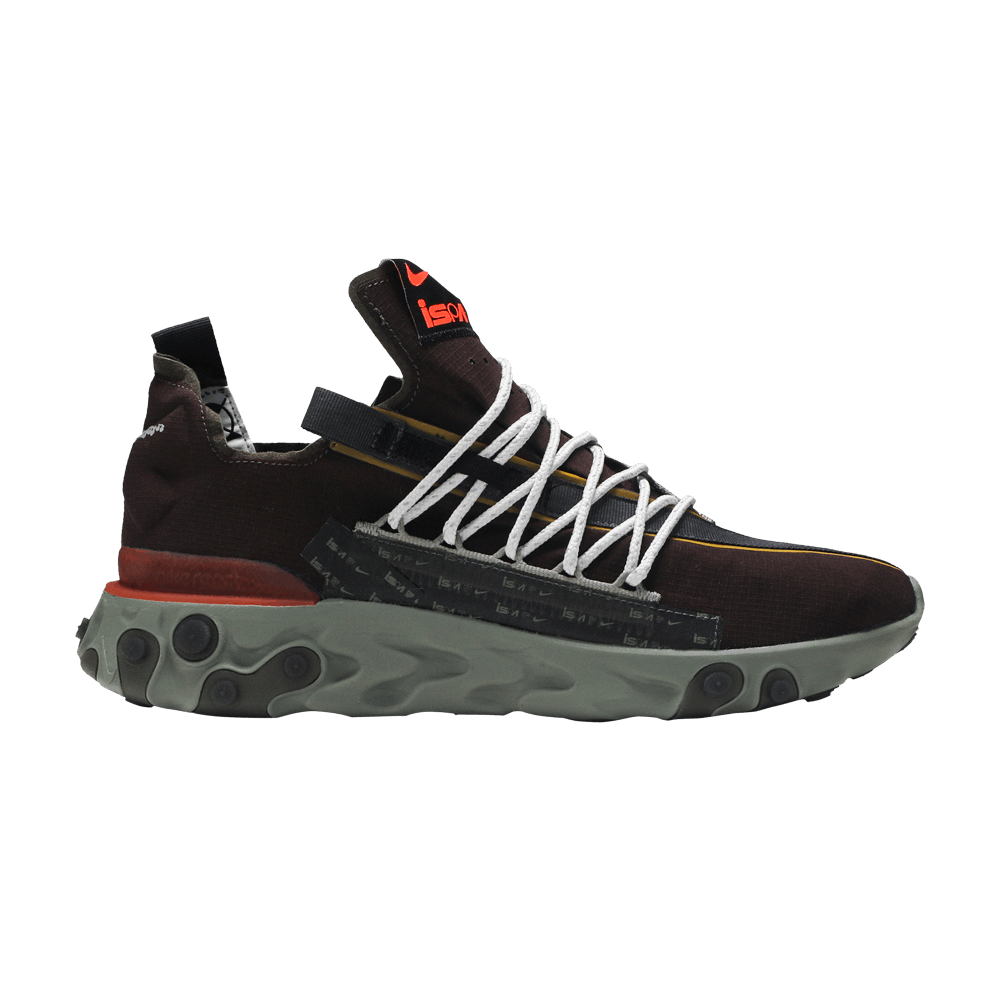 Кроссовки Nike Ispa React Low Velvet Brown