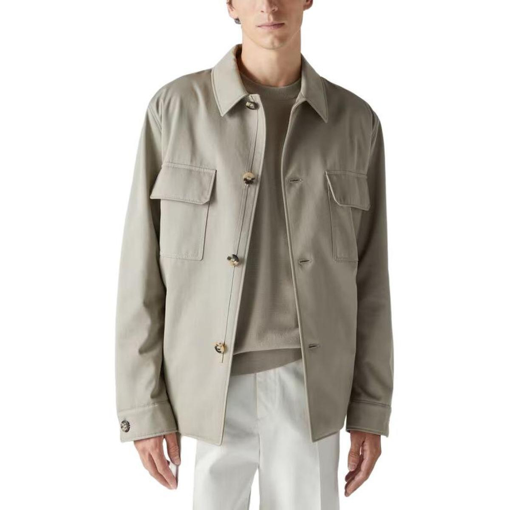 Куртки Loro Piana Sanda Overshirt, FAN6809-D0J2