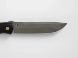 Складной нож "Сойка", сталь Х12МФ, рукоять карельская береза/черный граб