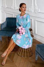 Платье Изабелла (бирюзовое) П13789-45М LT Collection