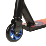 Самокат Алюминий трюковой алюм диски, колеса PU 100, синий, рисунок не микс, с-30834