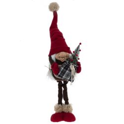 GAEM Игрушка набивная "Гном" (телескопические) (3xLR44), L21 W23 H78/35 см, 2в.