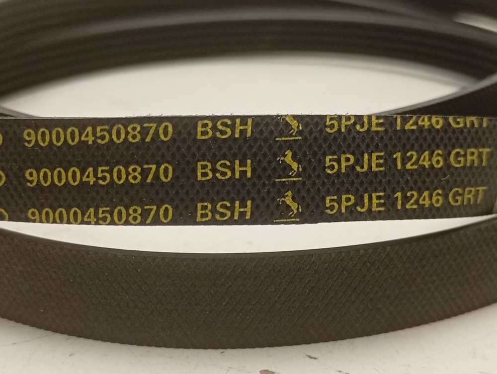 WLL2416EOE/01 кт73 Ремень привода 1246 5PJE для стиральной машины Bosch WLL2416EOE/01 б/у