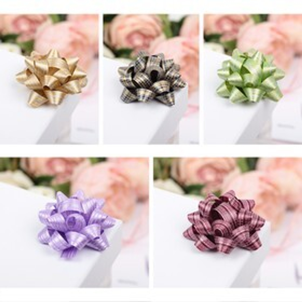 Бант-звезда в полоску №5 ШТ, МИКС