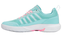 Женские кросовки для Padel K-Swiss Ultra Court Padel - soft neon blue/white/bubble gum