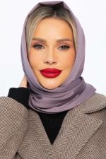 Косынка с отворотом (лиловая) КО20-23М LT Collection